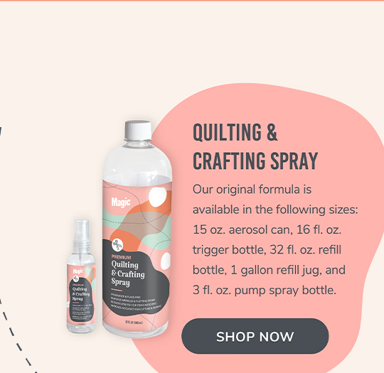 Magic Quilting & Crafting Spray - Magic Fabric Care